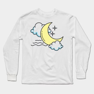Dreamy Moon Long Sleeve T-Shirt
